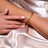 Pumpe | 18 Karat Gold | Kristall-Fitnessarmband